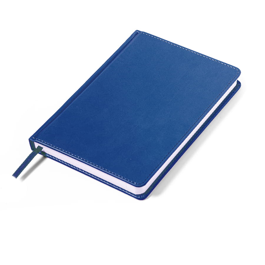 Ежедневник недатированный Campbell, формат А5,  в линейку, синий-3
