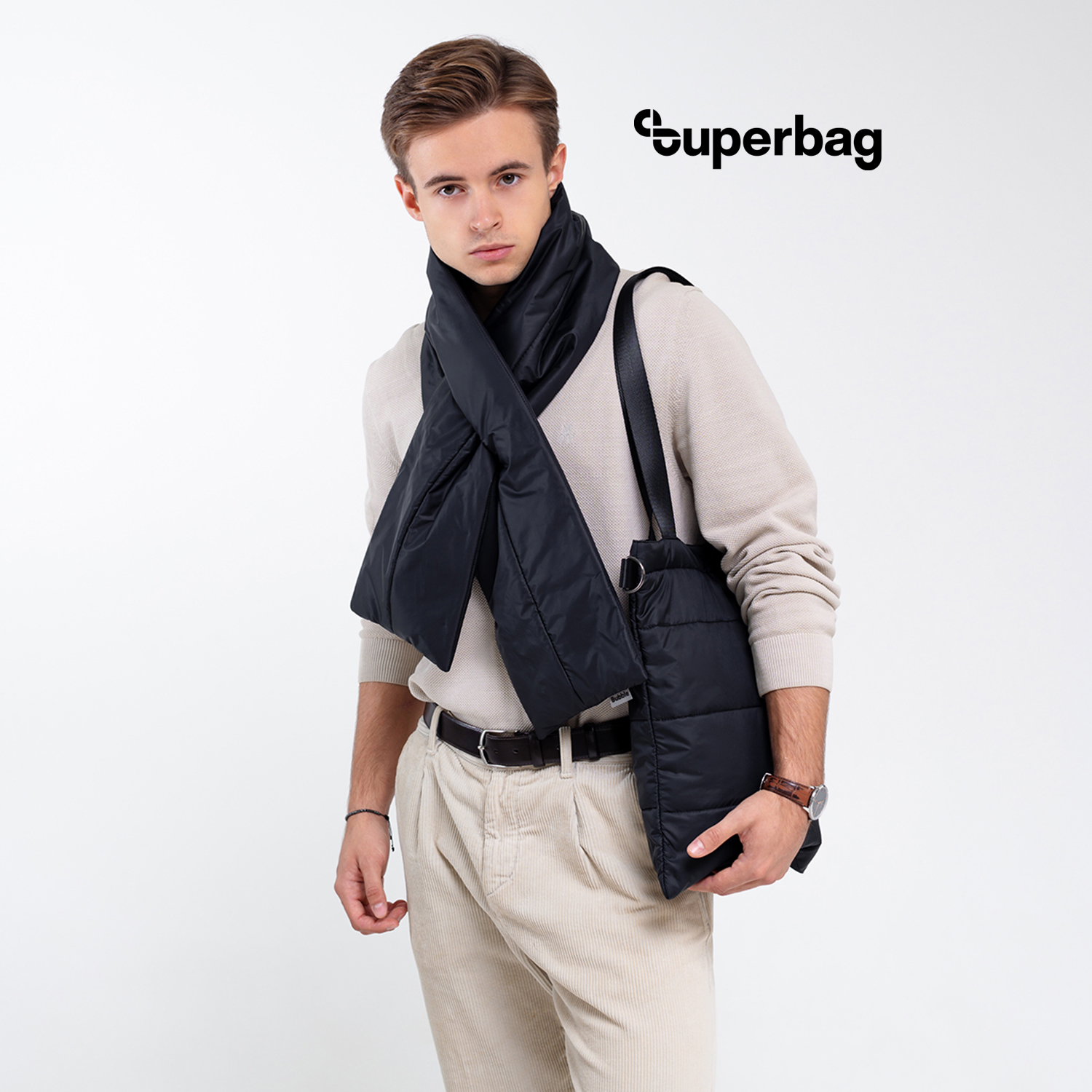 Набор Superbag Bubble (черный)-0