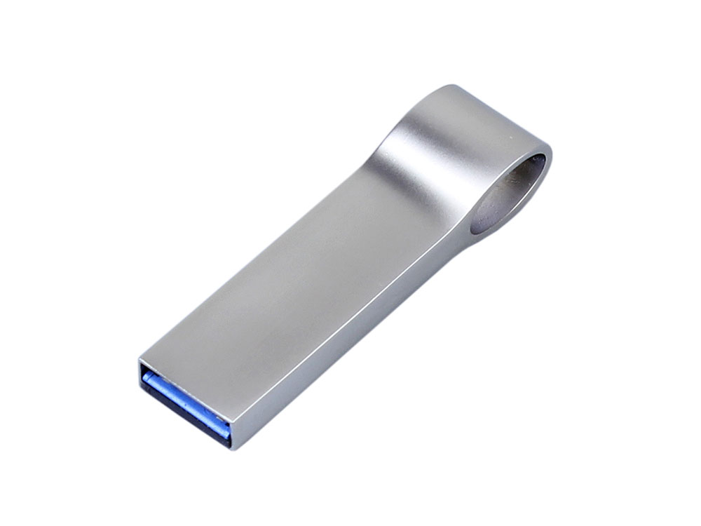 USB 2.0-флешка на 64 Гб с мини чипом, компактный дизайн, боковое отверстие для цепочки-1