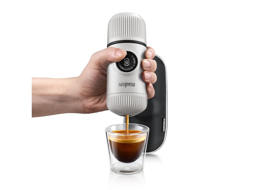 Ручная мини-кофемашина (WACACO Nanopresso) WCCCHWH (Ручная мини-кофемашина цв. Chill White)-0