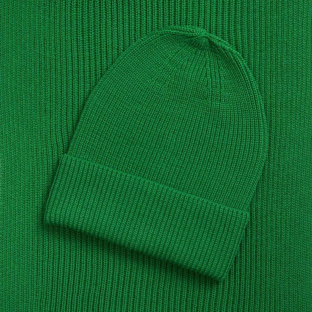 Шарф Nobilis Mono, ярко-зеленый-2