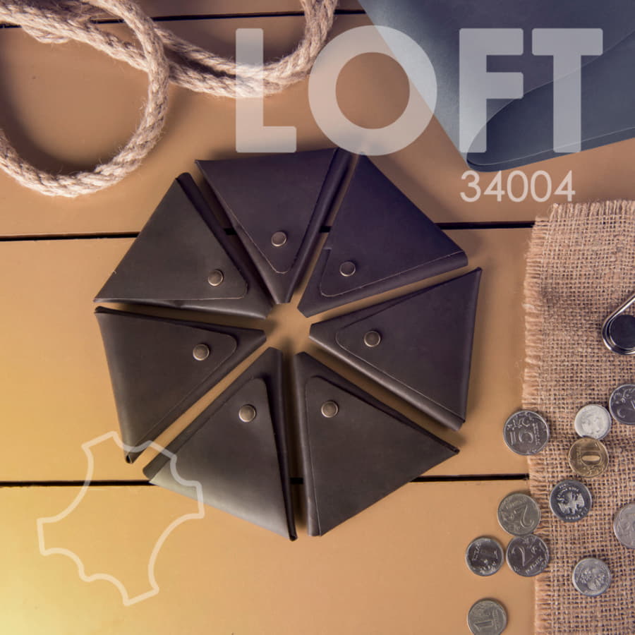 Чехол для наушников LOFT, коричневый-4