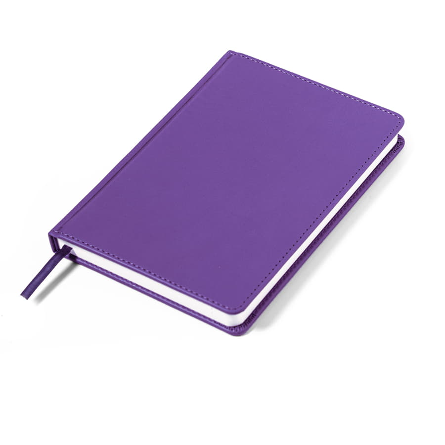 Ежедневник недатированный Campbell, формат А5,  в линейку, фиолетовый-3