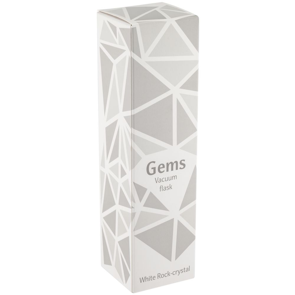 Термос Gems White Rock Crystal, белый горный хрусталь-4