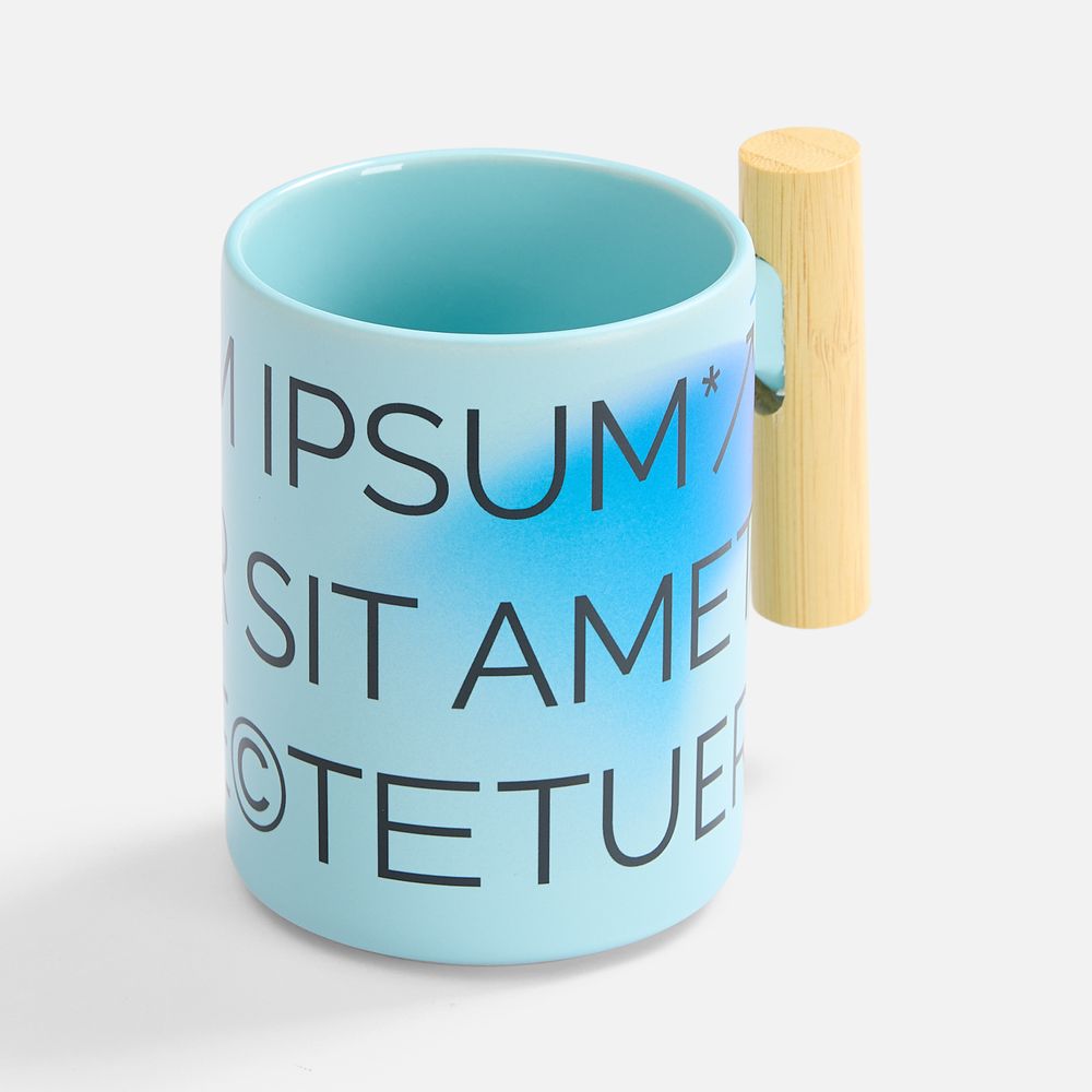 Кружка для сублимационной печати Ecogrami, голубая-4