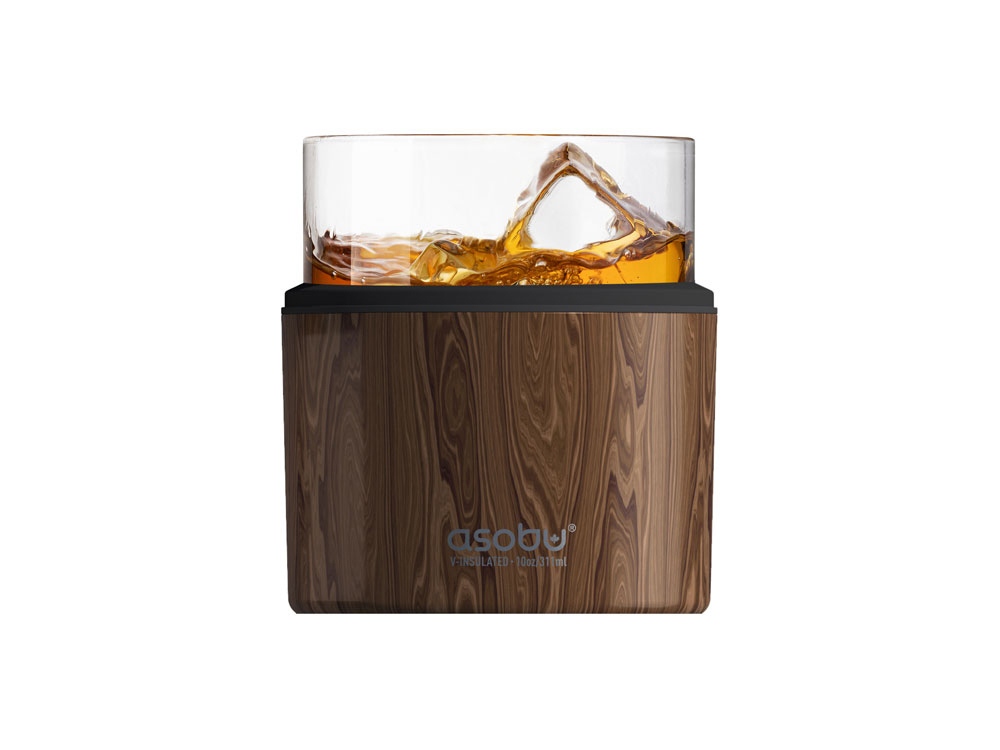 Тумблер для виски WHISKEY KUZIE, дерево-0