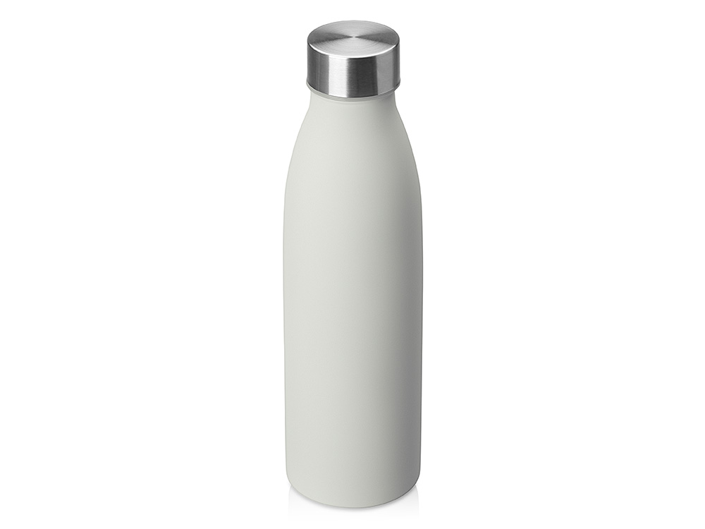 Стальная бутылка Rely, 650 мл, дымчато-белый  (off white)-1