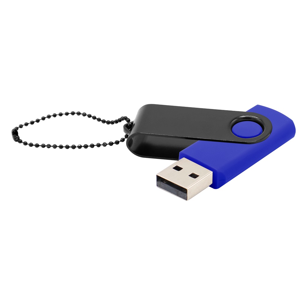 Флешка Designer To Go 2.0 USB 16Gb, Синий/чёрный-0