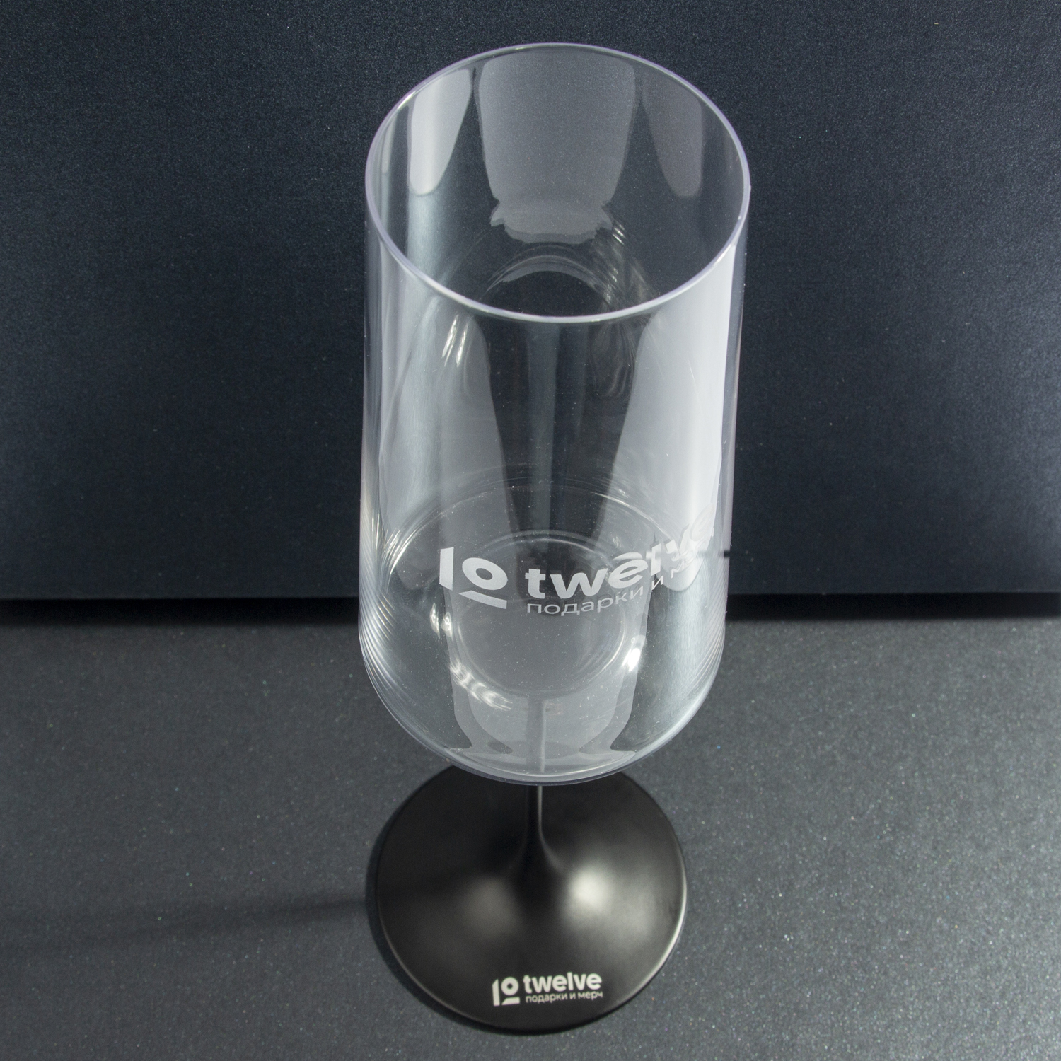 Хрустальный бокал для игристого вина на магните Trebonn SplitGlass, 2 шт, 320 мл-17