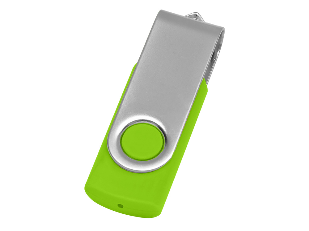Флеш-карта USB 2.0 16 ГБ Флэш С1, зеленое яблоко-1