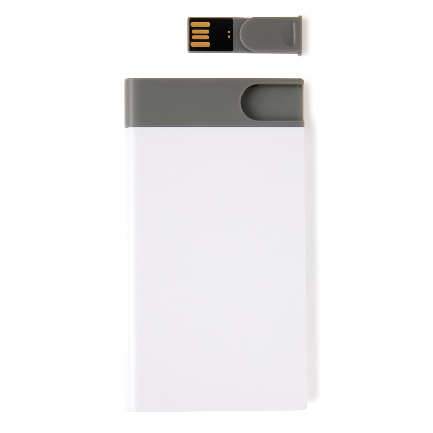 Зарядное устройство с USB–флешкой на 8 ГБ, 2500 mAh-5