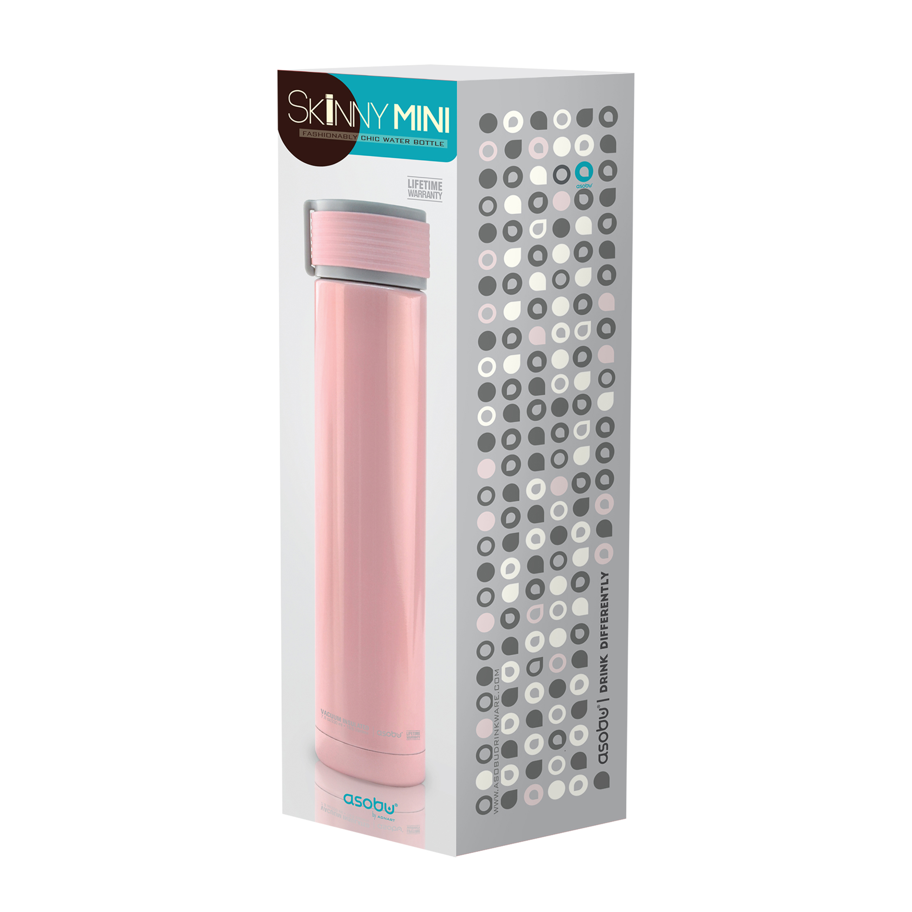 Термос SKINNY MINI, 230 мл, черный-17