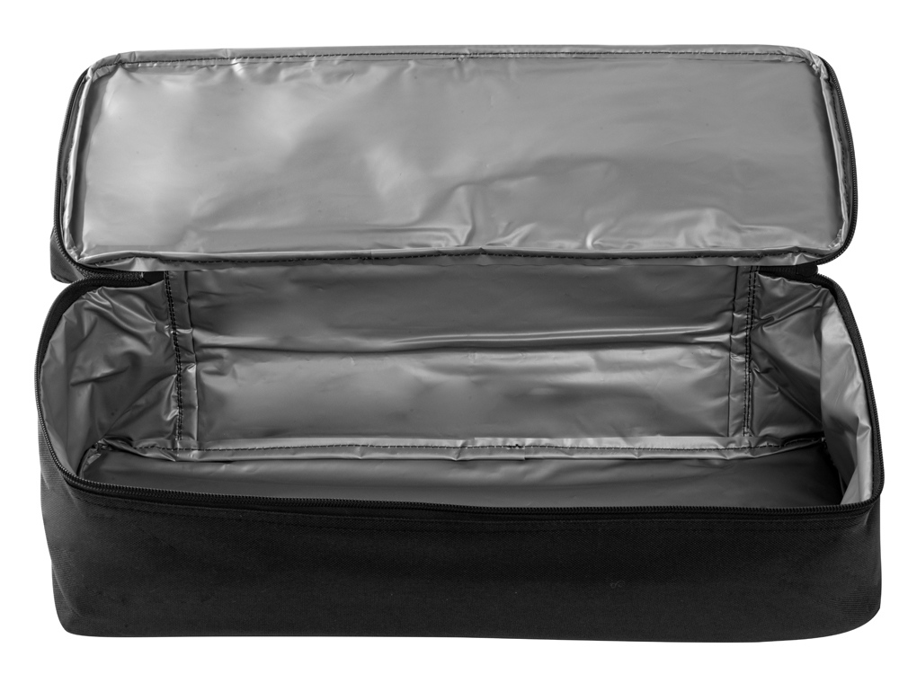 Сумка для шопинга и пляжа Coolmesh с изотермическим отделением внизу, черный-5