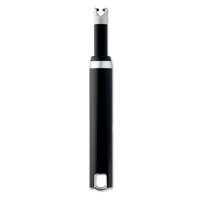 Большая USB зажигалка, черный-8