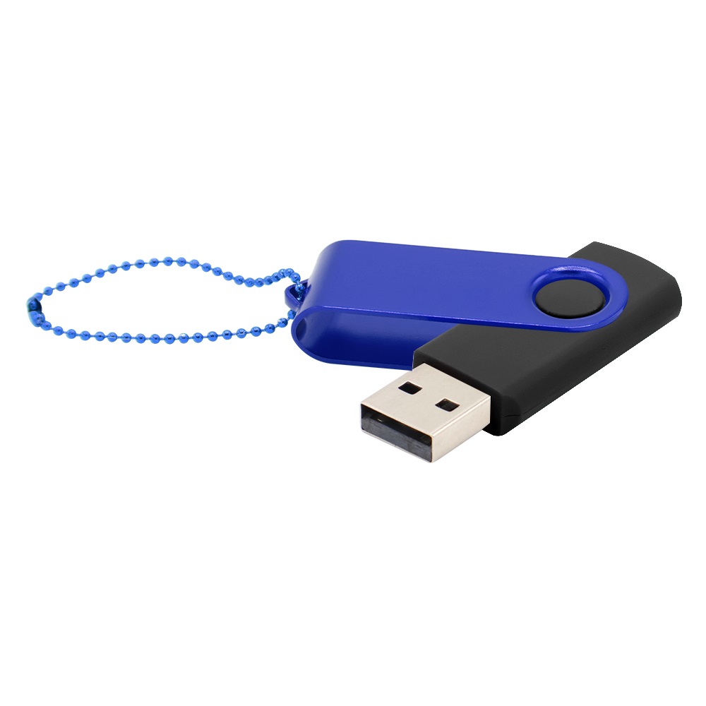 Флешка Designer To Go 2.0 USB 16Gb, Черный/Синий-0