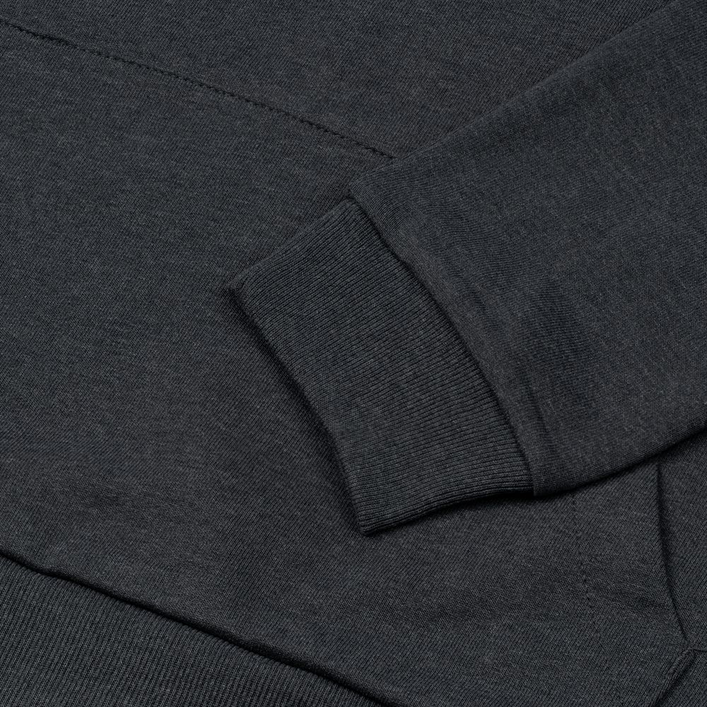 Толстовка с капюшоном унисекс Hoodie, темно-серая-4