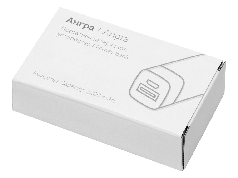 Портативное зарядное устройство Спейс, 3000 mAh, красный-5