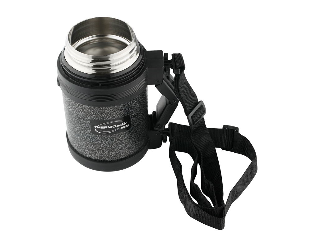 Термос из нерж. стали тм ThermoCafe HAMMP-800-HT, 0.8L, серый-1