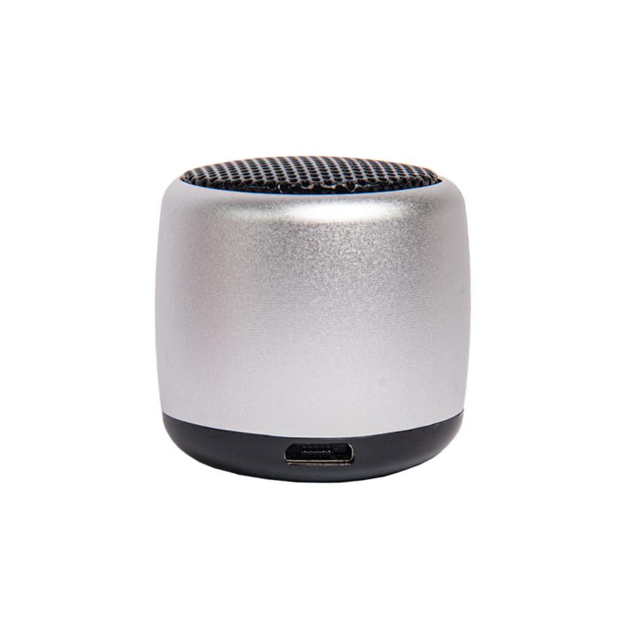 Портативная mini Bluetooth-колонка Sound Burger "Loto" серебро, серебристый-1