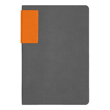 Ежедневник Flexy Star Sivilia Grey Edition Color А5, Серо-оранжевый-1