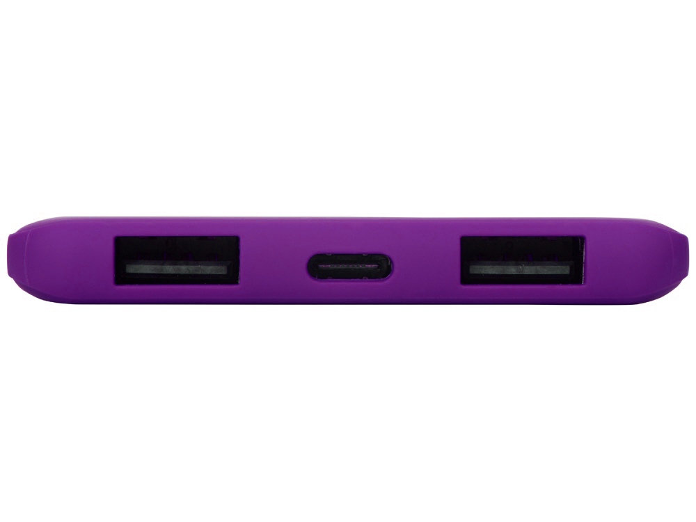 Портативное зарядное устройство Reserve с USB Type-C, 5000 mAh, фиолетовый-5