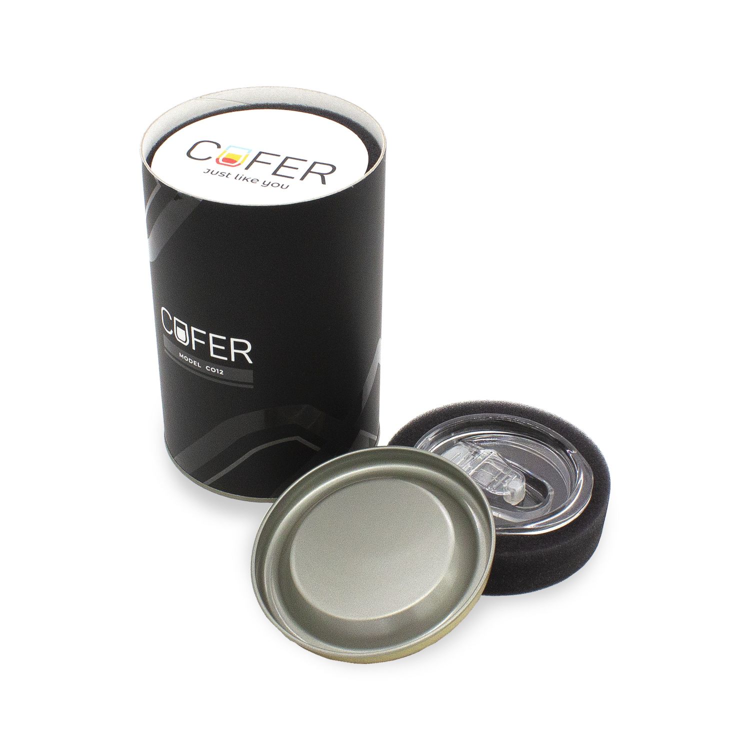 Набор Cofer Tube CO12 black (голубой)-3