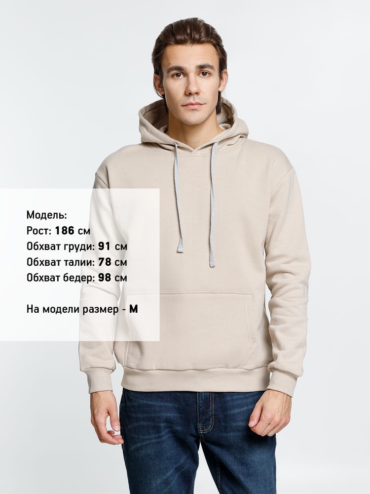 Толстовка с капюшоном Kirenga Heavy, бежевая-2