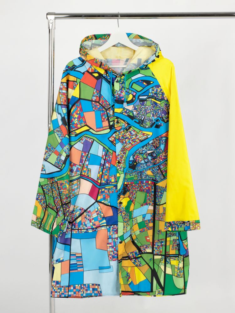 Дождевик классический RainCoat на заказ, разноцветный, единый размер-0