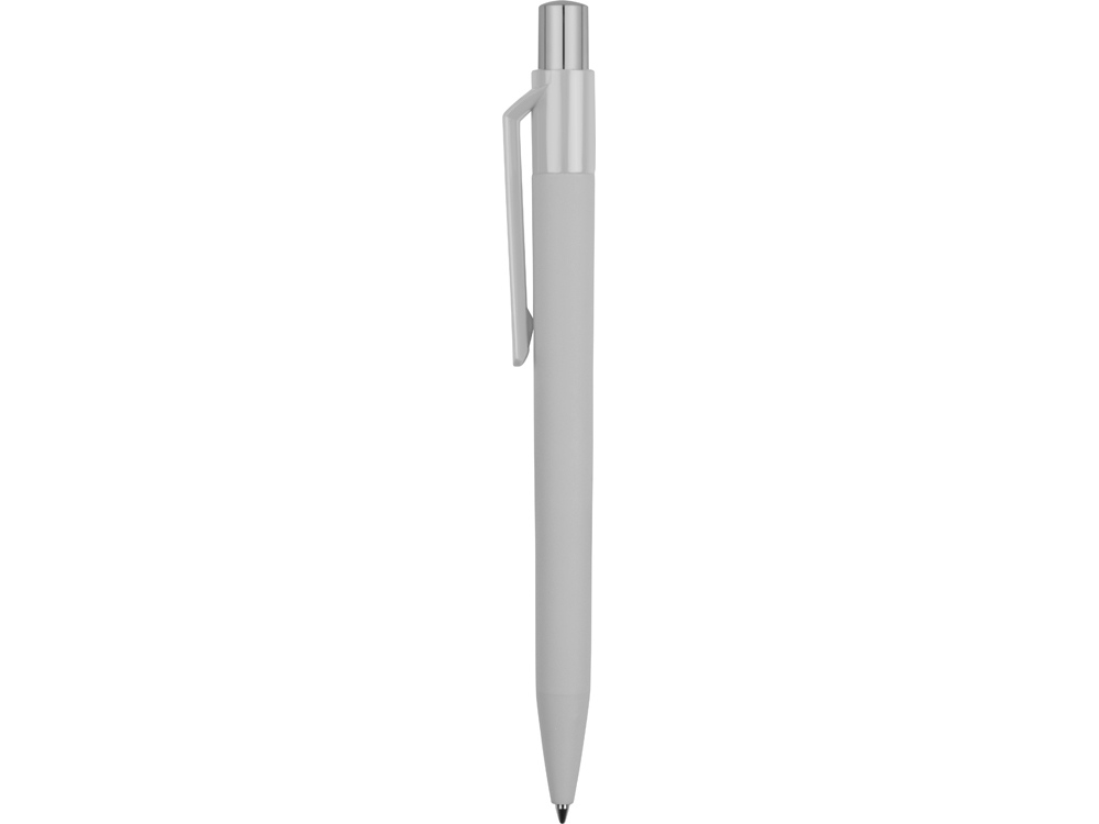 Ручка шариковая UMA ON TOP SI GUM soft-touch, серый-2