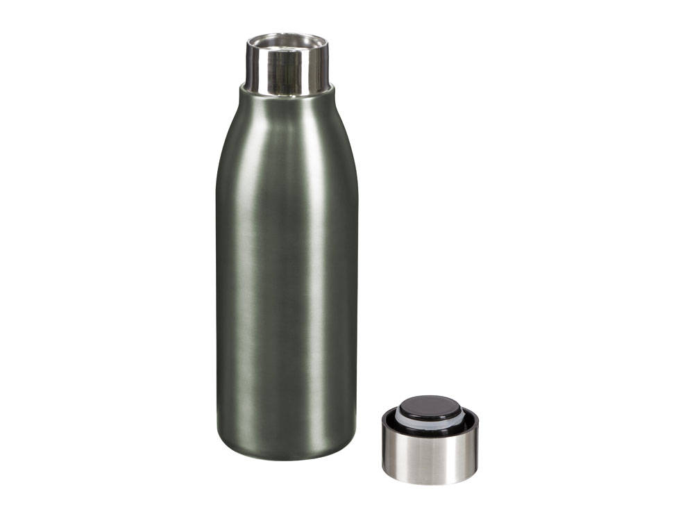 Вакуумная термобутылка Brottle, темно-серый-2