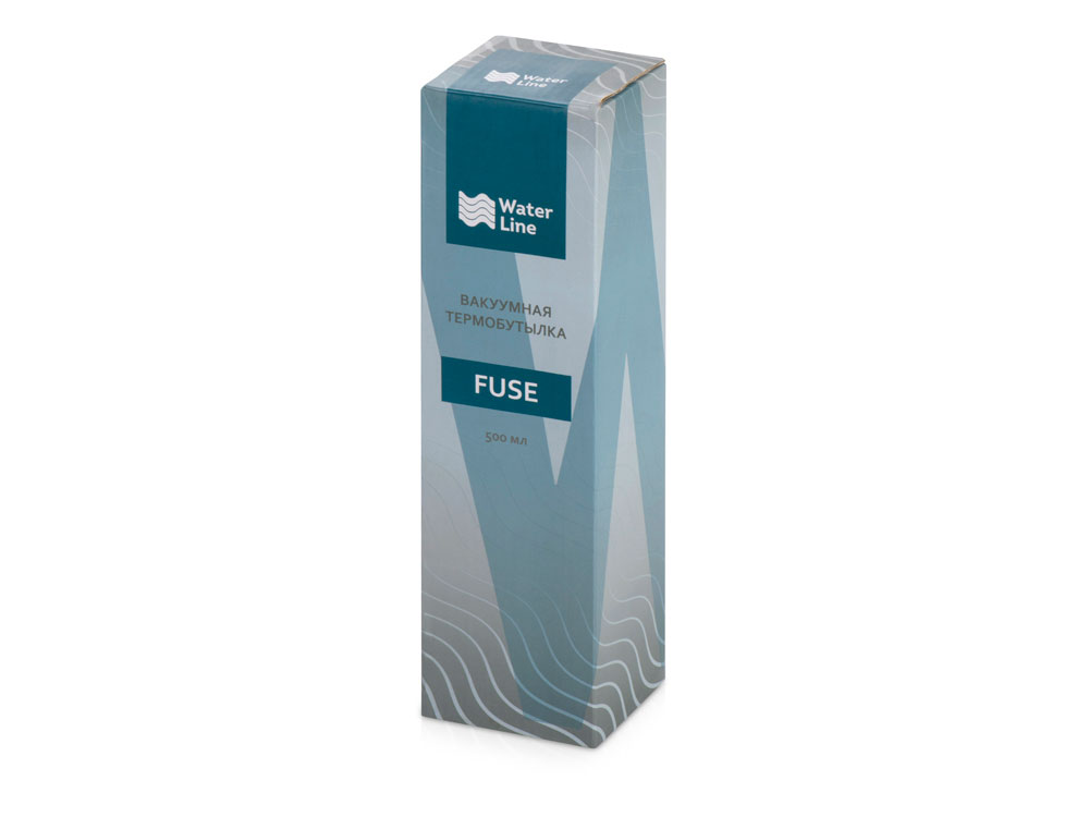 Вакуумная герметичная термобутылка Fuse с 360 крышкой, серебристый, 500 мл-6