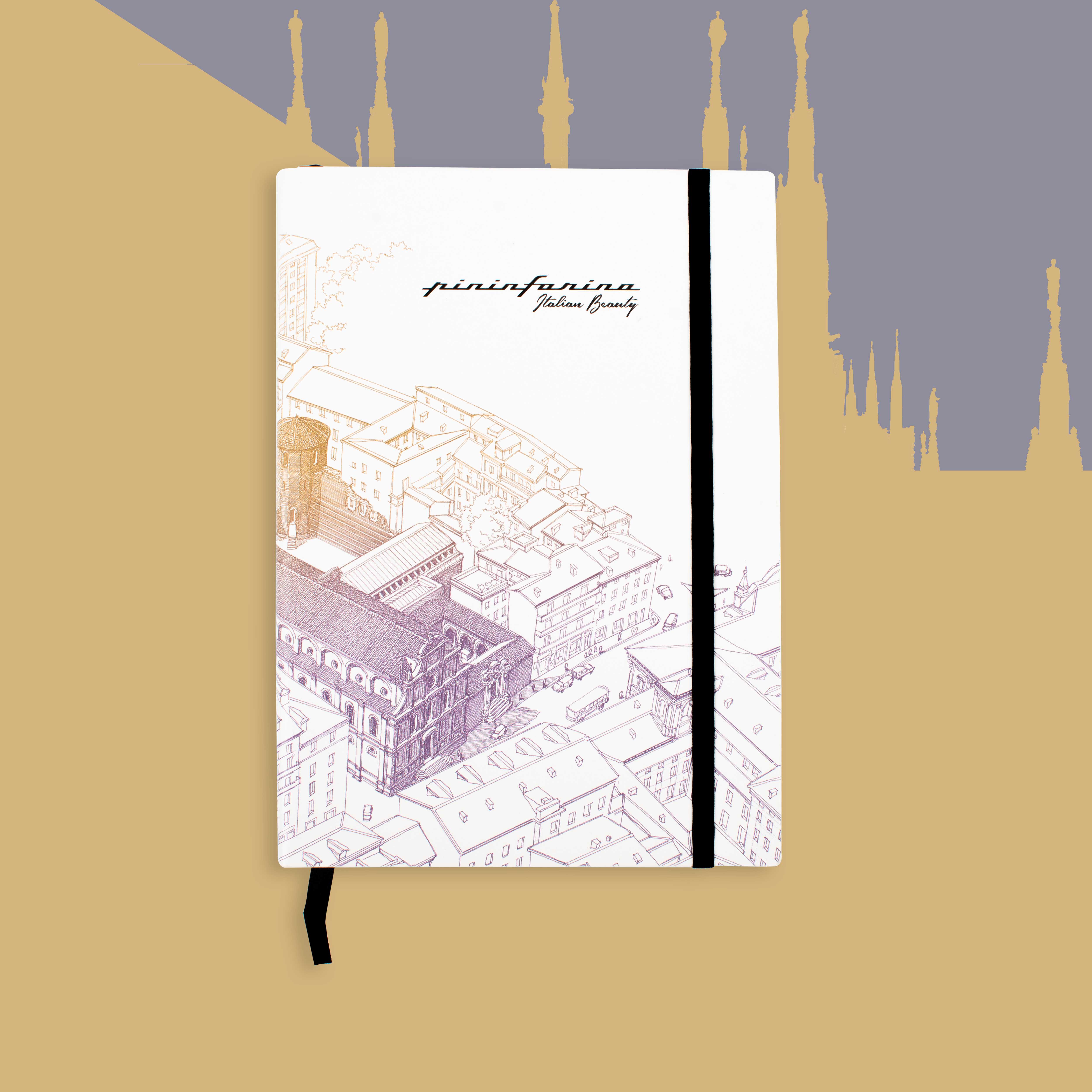 Тетрадь Pininfarina Stone Paper ITALIAN BEAUTY MILANO 14х21см каменная бумага, 64 листа, линованная-2