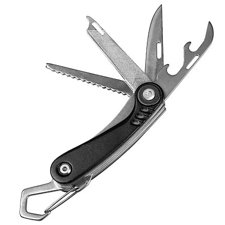 Мультитул c карабином Tools Impact в подарочной коробке, Черный-0