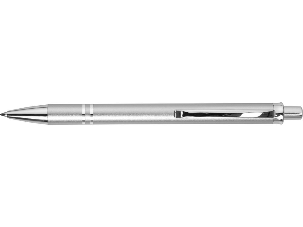 Ручка шариковая Дунай, серебристый-4