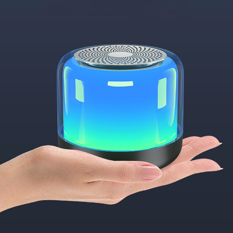 Колонка беспроводная MyTone Light Sound со светомузыкой, Черный-4