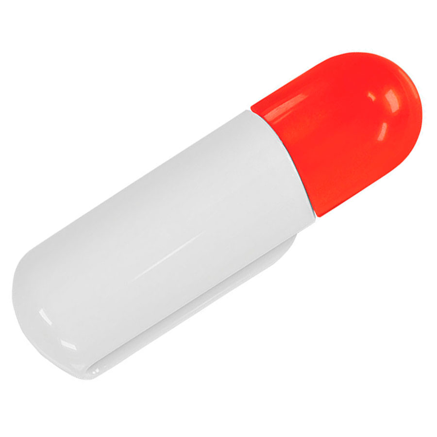 USB flash-карта "Alma" (8Гб), белый, красный-0