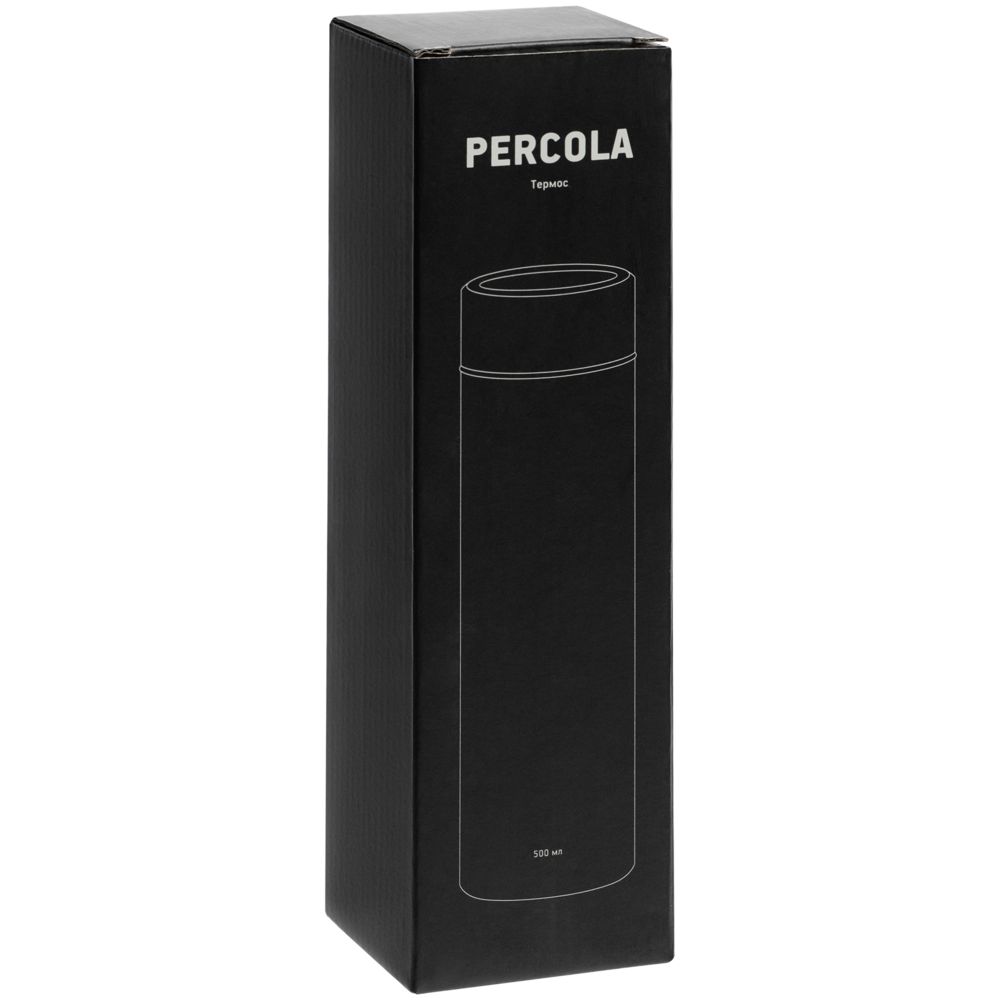 Термос с ситечком Percola, серый-7