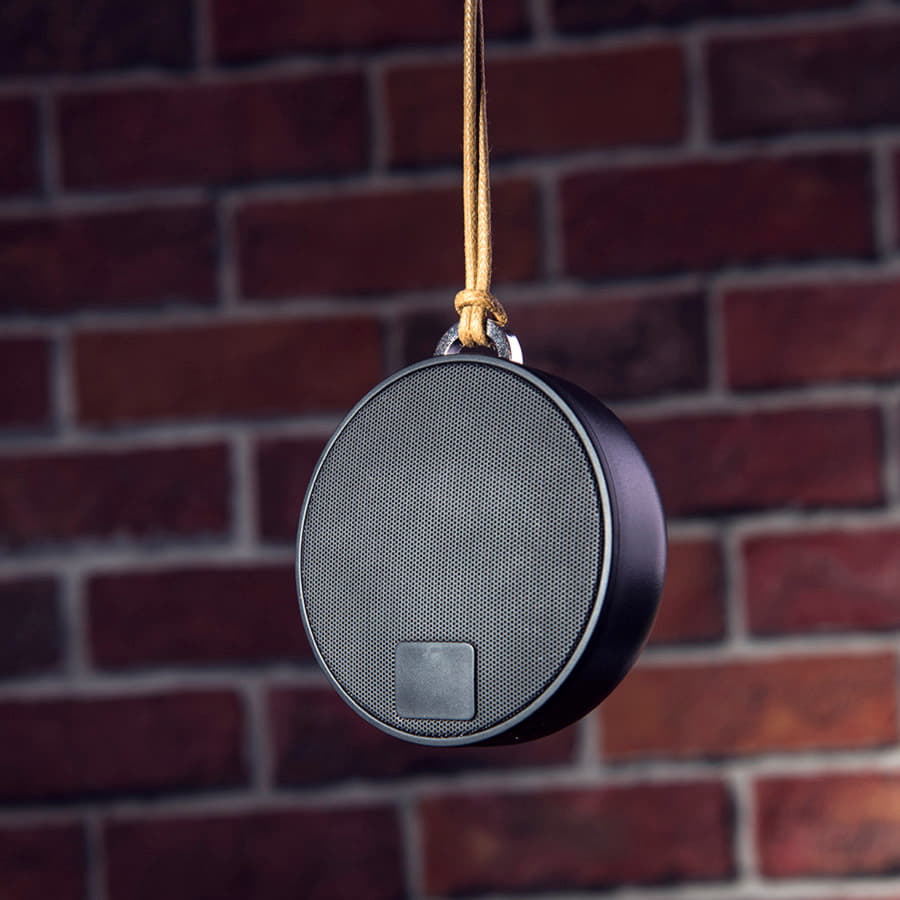 Портативная bluetooth-колонка STRAP, черный-3