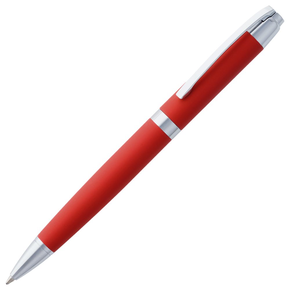Ручка шариковая Razzo Chrome, красная-0