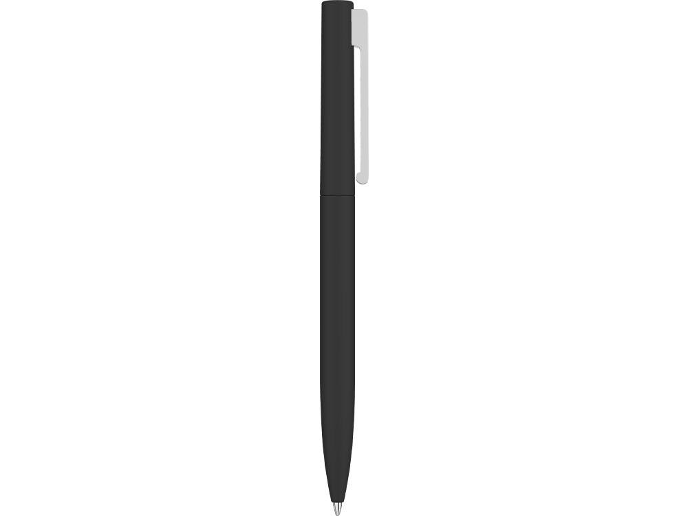 Шариковая ручка  Bright F Gum soft-touch, черный-1