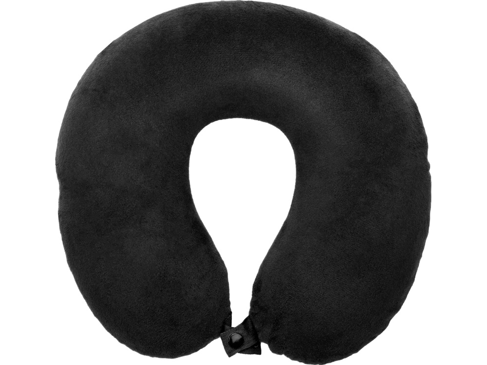 Подушка Basic из микрофибры с эффектом памяти U-shape, черный NEW-2