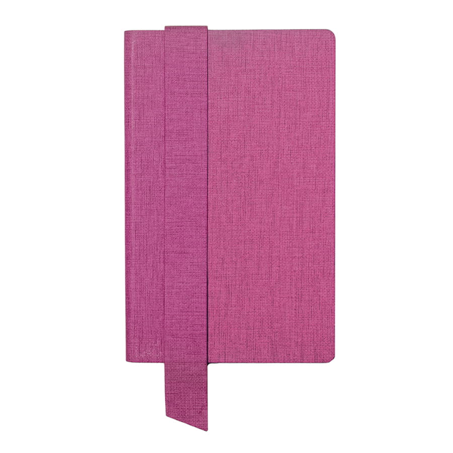 Бизнес-блокнот А5  "Provence", розовый , мягкая обложка, в клетку, розовый-1