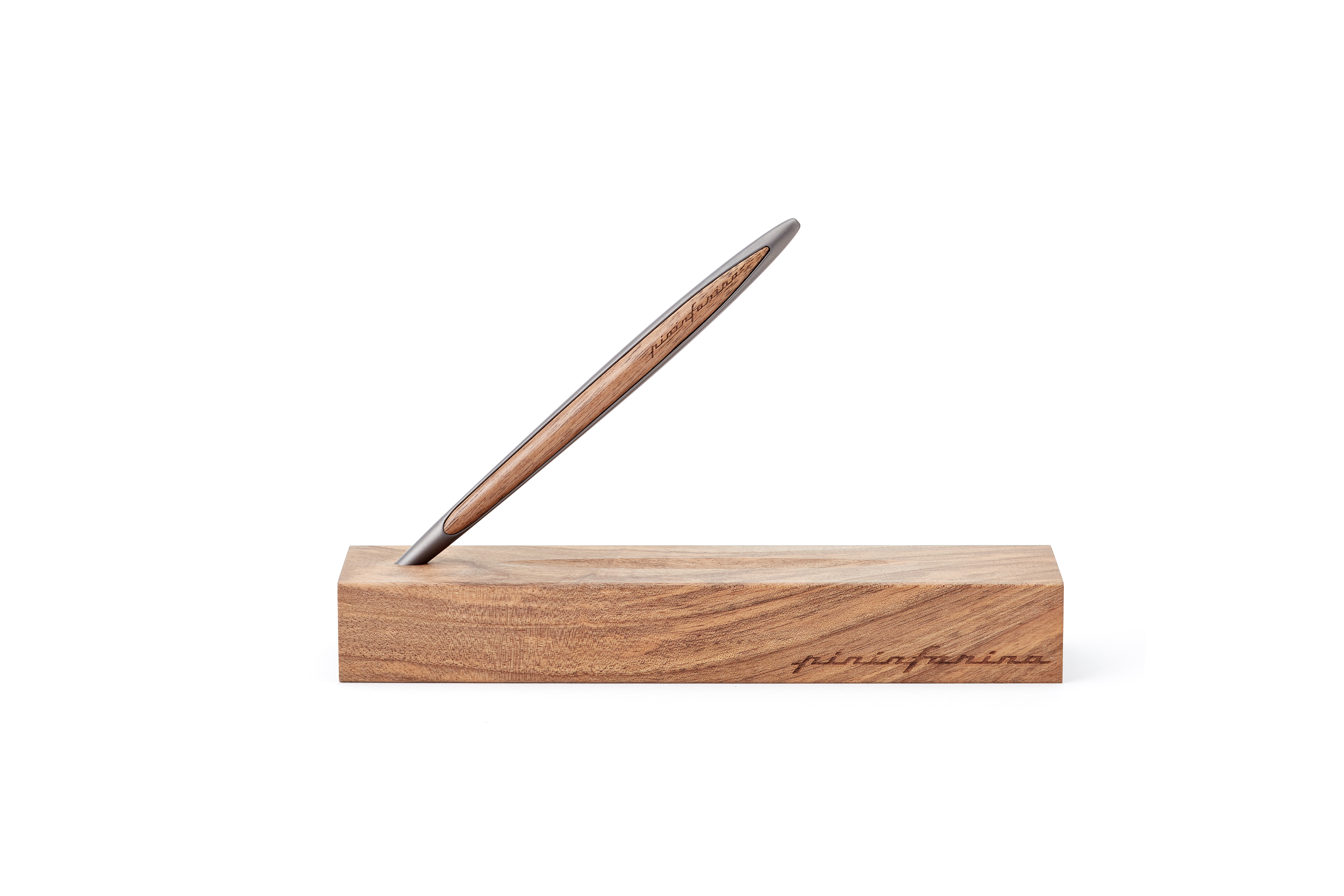 Вечная ручка Pininfarina Cambiano MATTE BLACK/WALNUT-4