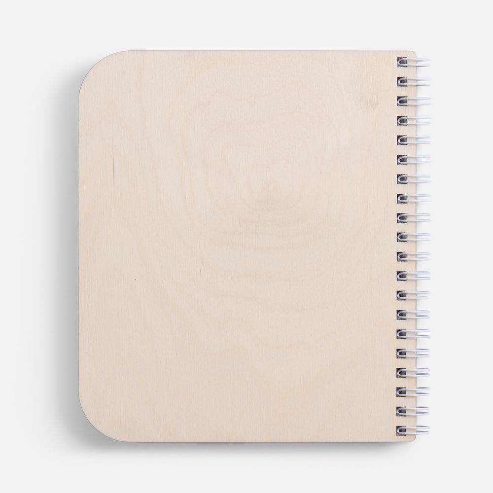Блокнот на пружине Woodpad на заказ-3