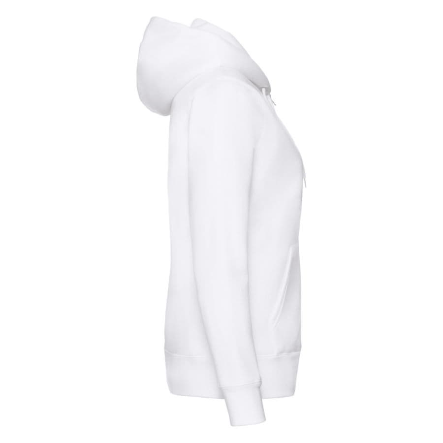 Толстовка женская LADY-FIT HOODED SWEAT JACKET , белый-2