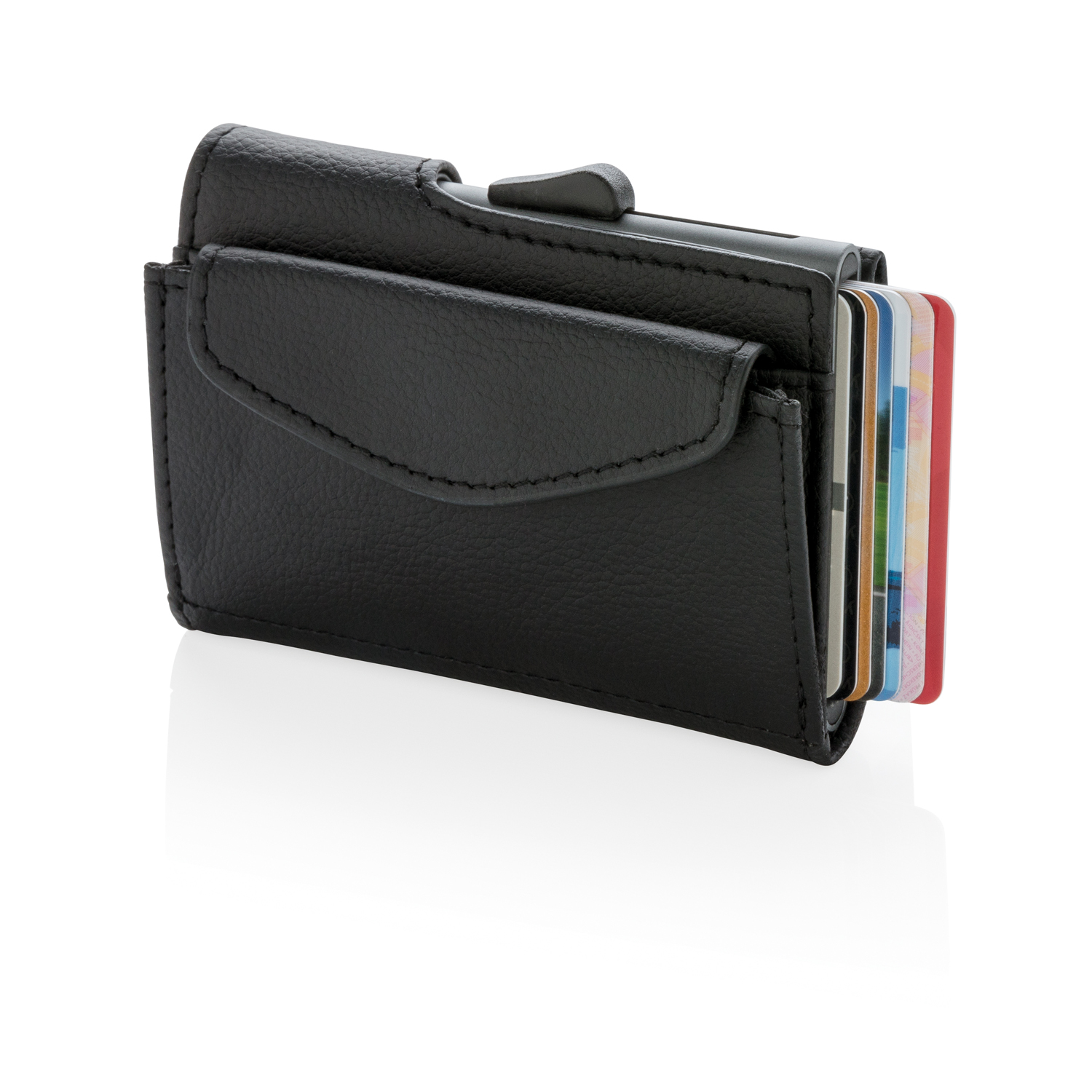 Кошелек с отделением для монет и держателем для карт C-Secure RFID-0