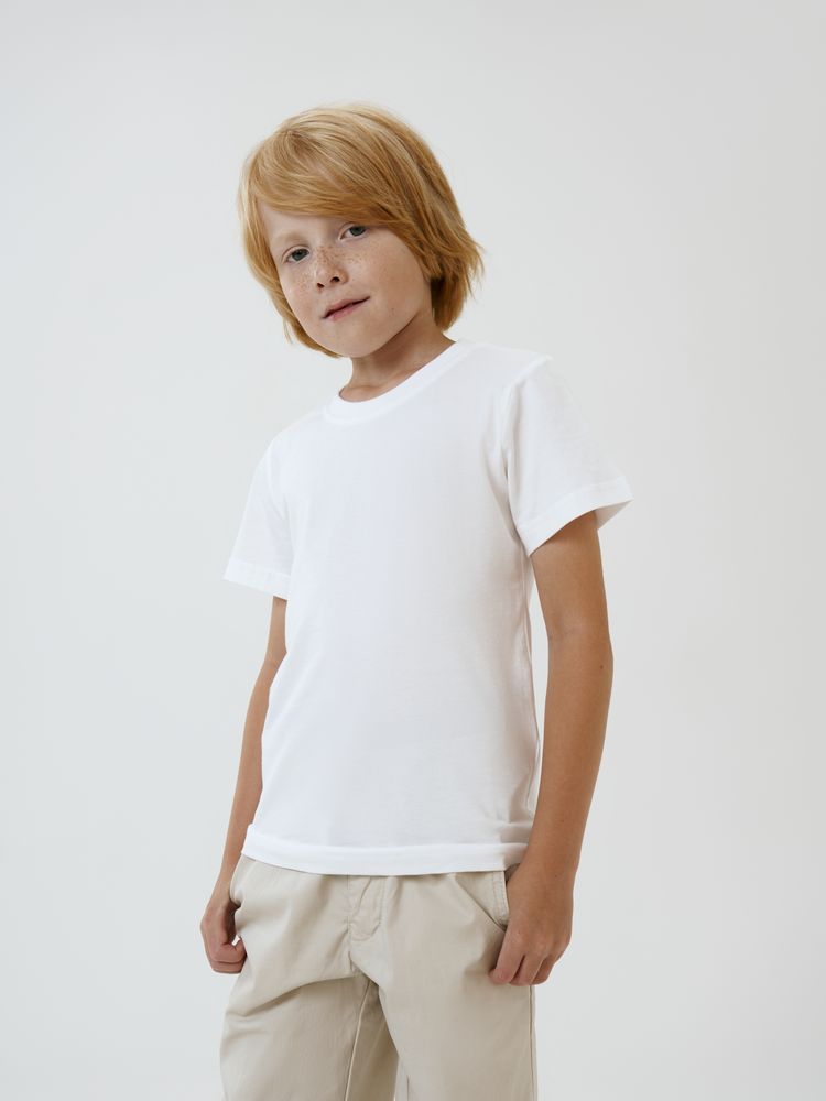 Футболка детская T-Bolka Kids, белая (белоснежная)-2
