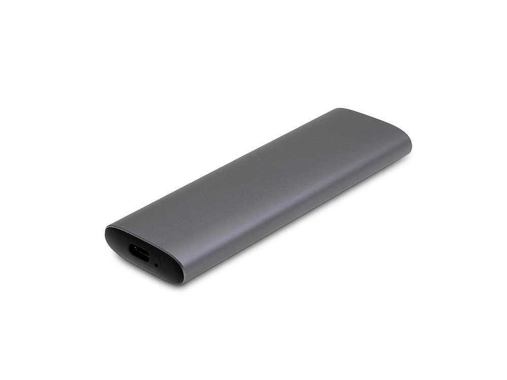 Внешний портативный SSD диск 2,5 256Гб TypeC, серебристый-0