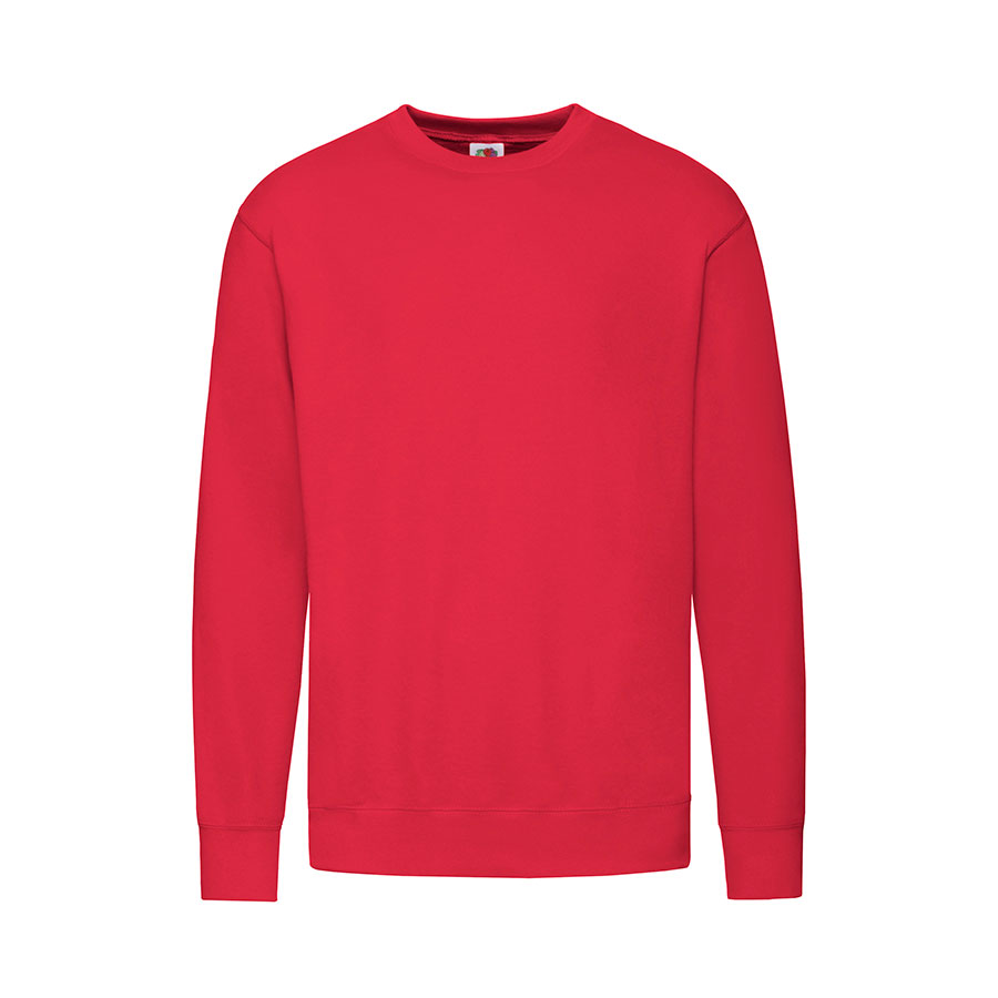 Свитшот без начеса LIGHTWEIGHT SET-IN SWEAT 240, красный-0