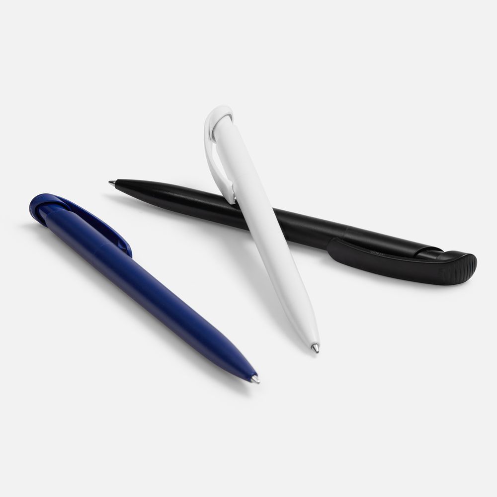 Ручка шариковая Clear Solid, черная-5